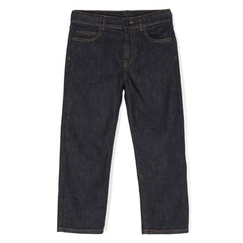 Kids Dark Blue Embroidered Logo Jeans J29542A00003-5974Q-791