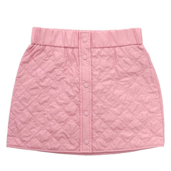Kids Logo-Patch Quilted Miniskirt