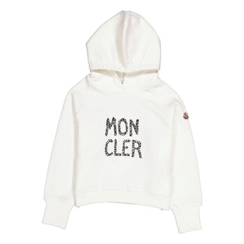 MONCLER キッズ ロゴトップス Moncler Kids Natural Logo Print Kinder
