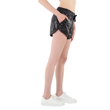 Ladies Black Ripstop Shorts