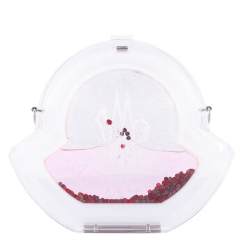 Ladies COQ Transparent Logo Crossbody Bag