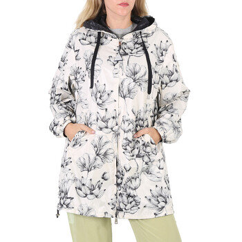 Moncler Tullins All Over Print Hooded Jacket, Brand Size 2