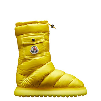 Ladies Yellow Gaia Pocket Yellow Snow Boots