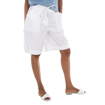 Logo-Patch Drawstring Shorts, Brand Size 40 ( US Size 2 )