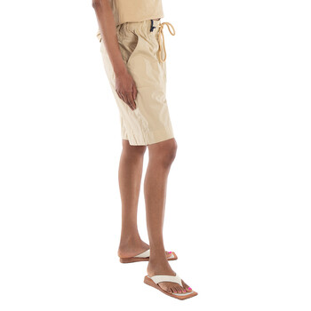 Logo-Patch Drawstring Shorts, Brand Size 40 (US Size 2)