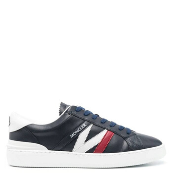 定番★ MONCLER MONACO M LOW TOP SNEAKERS Moncler Men's Monaco M Leather Low-Top Sneakers | Neiman Marcus