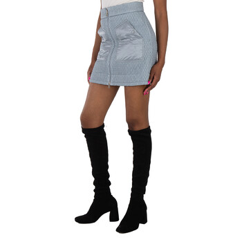 Quilted A-Line Skirt