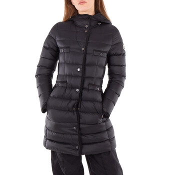 Moncler Quilted Logo-Patch Jacket, Brand Size 00 (XXS