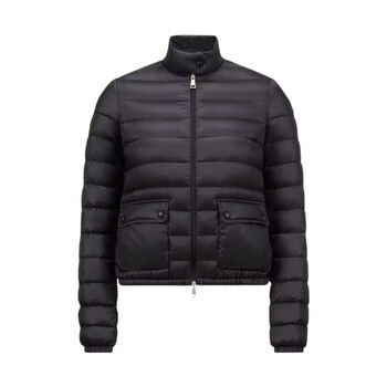 Moncler Womens Lans Packable Short Down Jacket, Brand Size 4 (X