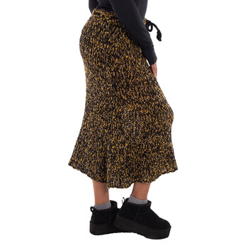 Wool Drawstring Skirt