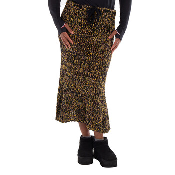 Wool Drawstring Skirt