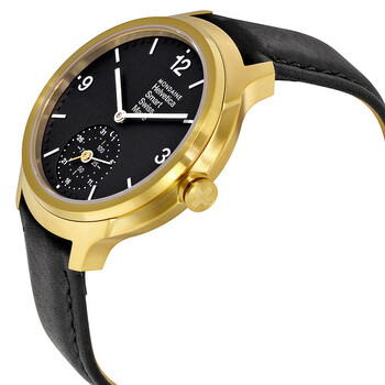 Helvetica No 1 Bold Smart Black Dial Black Leather Men's Watch MH1B2S20LB Helvetica No 1 Bold Smart Black Dial Black Leather Men's Watch MH1B2S20LB