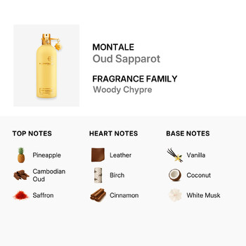 Unisex Oud Sapparot EDP Spray 3.4 oz Fragrances 3760260459471