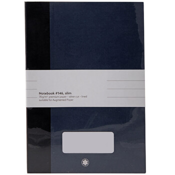 2 Fine Stationery #146 Slim Blue Notebooks