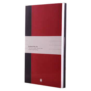 2 Fine Stationery #146 Slim Red Notebooks