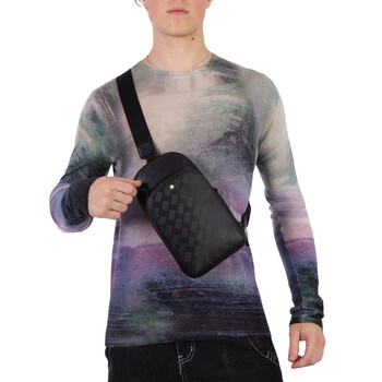 Black Extreme 3.0 Cowhide Sling Bag