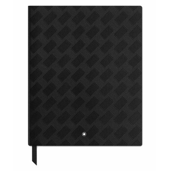 Montblanc Stationery Lined Notebook- Black 113294 4017941753557
