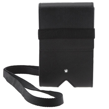 Montblanc Black Blue Spirit Mini Envelope ショルダーバッグ Montblanc Black Blue Spirit Mini Envelope ショルダーバッグ