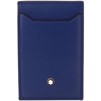 Montblanc Meisterstuck Meisterstuck Blue Leather Compact Wallet  