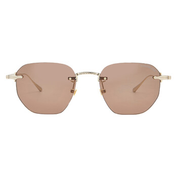 Marc Jacobs Rose Gold Geometric Sunglasses Marc Jacobs MJ 1066/S Y3R/70 Geometric Rose Gold Sunglasses  main image 3