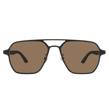 Montblanc Brown Pilot Men's Sunglasses MB0363S 003 51 889652511504