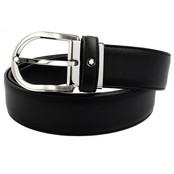 Horseshoe Buckle 35 Leather Belt