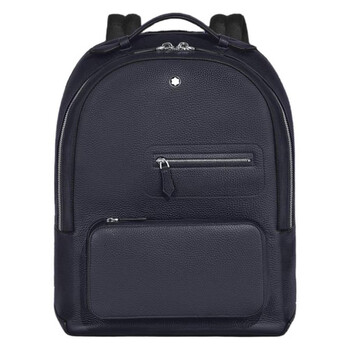 MONTBLANC M GRAM リュック Montblanc M Gram 4810 Backpack, Leather, Leather, Black, Zip