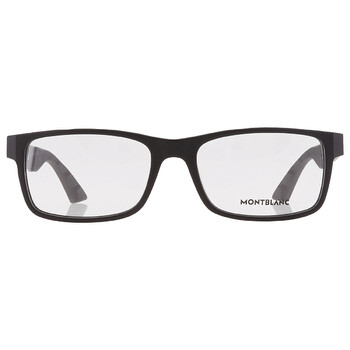 Demo Rectangular Men's Eyeglasses MB0301O 005 56 Demo Rectangular Men's Eyeglasses MB0301O 005 56