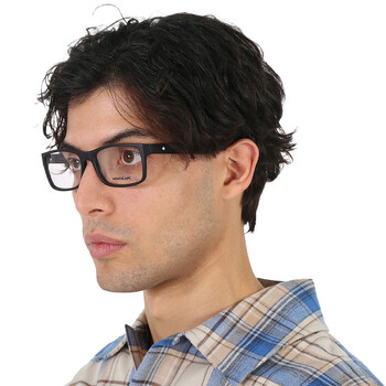Demo Rectangular Men's Eyeglasses MB0301O 005 56