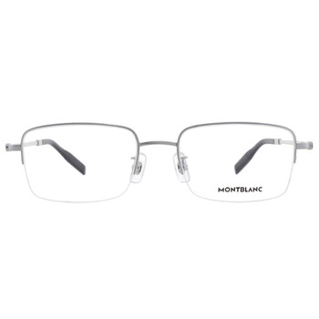 Montblanc Demo Rectangular Titanium Men's Eyeglasses MB0313OA 001