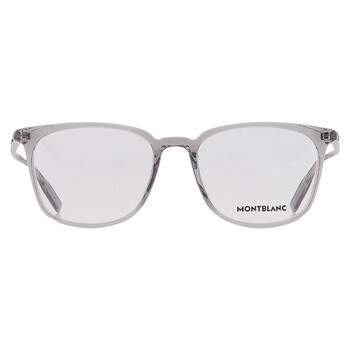 Demo Square Men's Eyeglasses MB0089OK 003 52 Demo Square Men's Eyeglasses MB0089OK 003 52