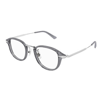 モン Montblanc Demo Rectangular Men's Eyeglasses MB0347O 001 52