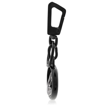 Emblem Detailed Spinning Keychain