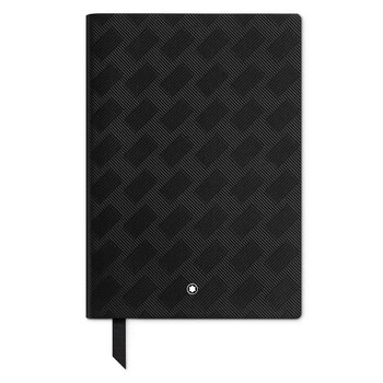 Montblanc Stationery Lined Notebook- Black 113294 4017941753557
