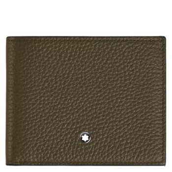 Grain Leather 4cc Wallet With Coin Case 220216