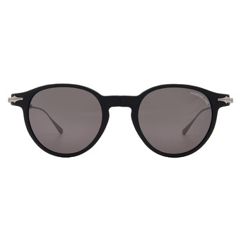Grey Round Men's Sunglasses MB0407S 002 49 Grey Round Men's Sunglasses MB0407S 002 49