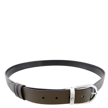 Horseshoe 30mm Reversible Leather Belt