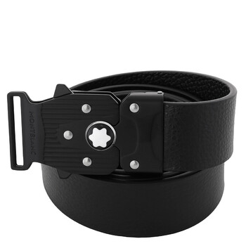 M Lock 35mm Grainy Leather Belt