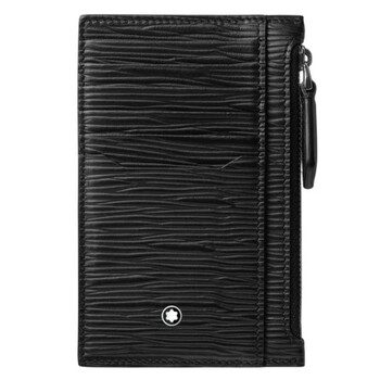 【新品】MONTBLANC 4810 カードホルダー 4CC ブラック Montblanc Meisterstuck 4810 Leather 4CC Card Holder 130929