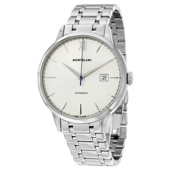 Meisterstuck Heritage Automatic Silver Dial Stainless Steel Men's Watch 111581