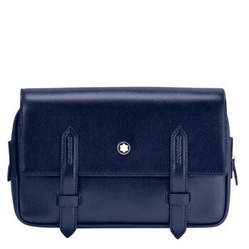 MONTBLANC レザー メッセンジャーバッグ  M_GRAM Montblanc Soft Grain Leather Messenger Bag 198331