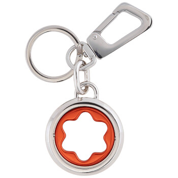 Meisterstuck Spinning Emblem Stainless Steel Key Fob