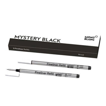 Mystery Black 2 Fineliner Refills - Broad 128247