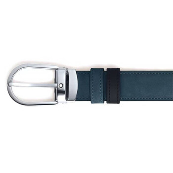 Reversible Leather Horseshoe Belt