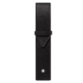 MONTBLANC SIENA レザーポーチ 14311 Size 2 Montblanc Siena Black Pen Pouch 14309 4017941143099 - Fine Pens