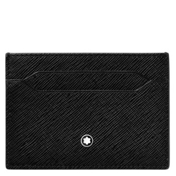 Montblanc Logo Detailed Soft Leather Card Case 130049