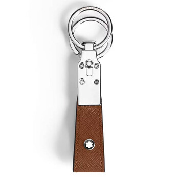 MONTBLANC 新品 ブラウンキーホルダー Montblanc Nib Leather Key Holder 220358 4069153002879 - Jomashop