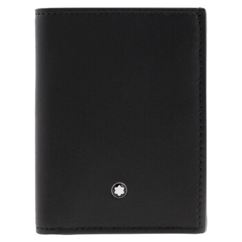 Mont  Blanc Montblanc Meisterstuck 8 CC Black Leather Wallet 7163 198310