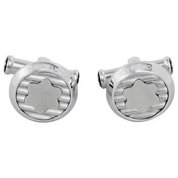 Montblanc Pix Round Cufflinks 116666 4017941847171 - Jewelry