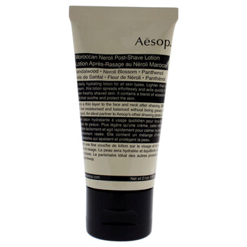 Moroccan Neroli Post-Shave Lotion by Aesop for Unisex - 2.1 oz Shave Lotion